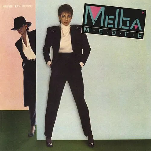 Melba Moore - Never Say Never vinyl record cover