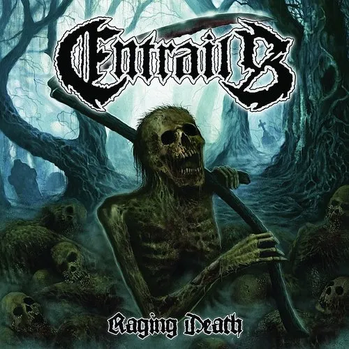 Entrails - Raging Death (Gate) (Ger) vinyl record cover