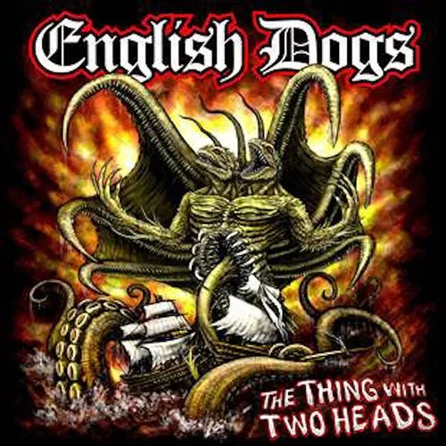 English Dogs - Thing with Two Heads vinyl record cover