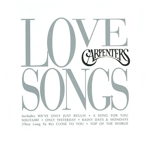 Carpenters - Love Songs vinyl record cover