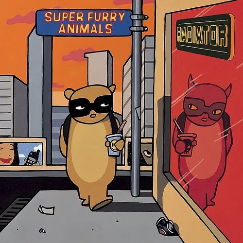 Super Furry Animals - Radiator (Aniv) vinyl record cover