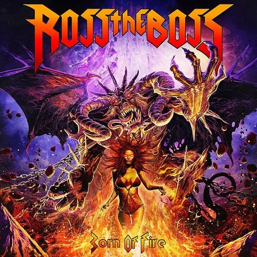 Ross The Boss - Born Of Fire vinyl record cover