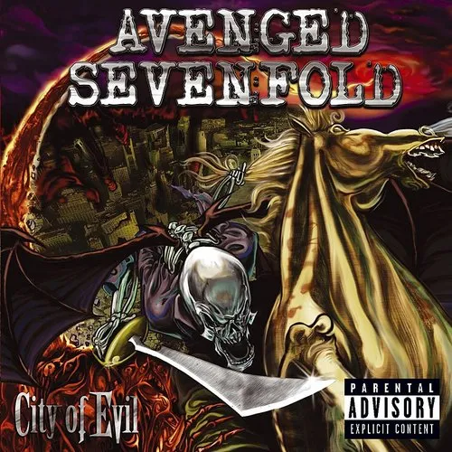 Avenged Sevenfold - City of Evil vinyl record cover