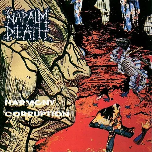 Napalm Death - Harmony Corruption vinyl record cover