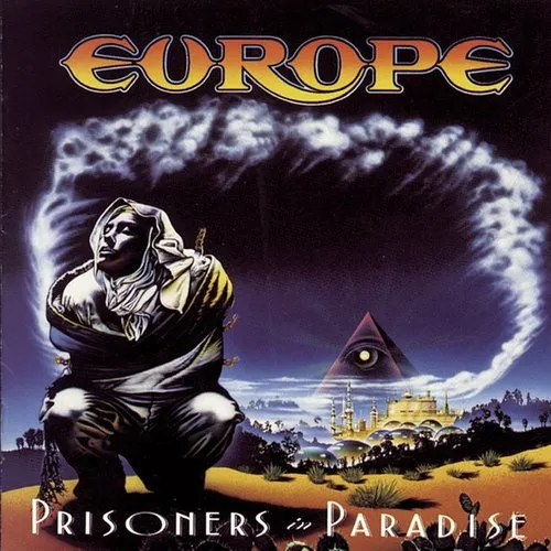 Europe - Prisoners In Paradise vinyl record cover
