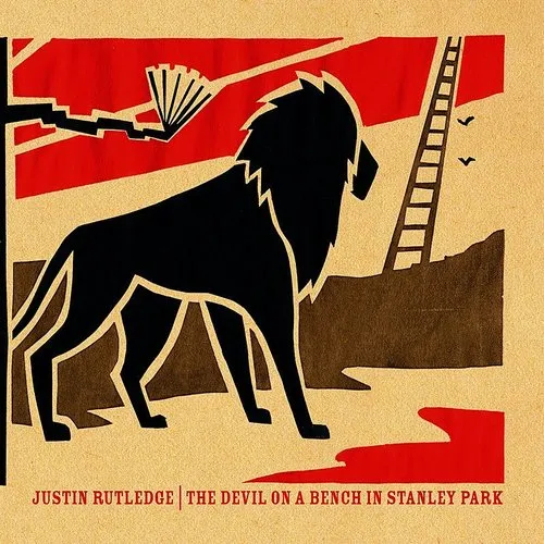Justin Rutledge - The Devil On A Bench In Stanley Park vinyl record cover