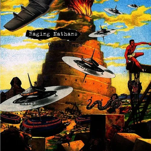 Raging Nathans - Cheap Fame vinyl record cover