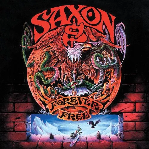 Saxon - Forever Free vinyl record cover