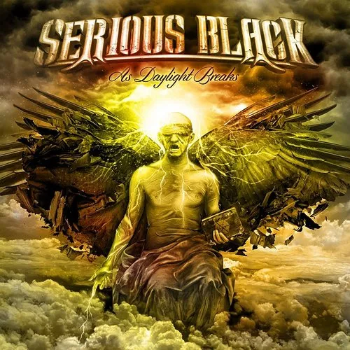 Serious Black - As Daylight Breaks vinyl record cover