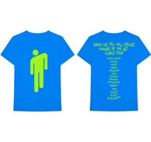 Billie Eilish - Blue Tour Shirt (S)