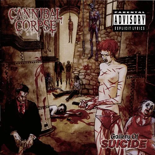Cannibal Corpse - Gallery Of Suicide vinyl record cover