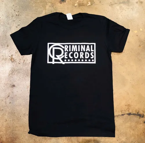  - CR Unisex XL T-Shirt - Black + White Logo 