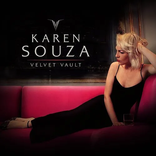 Karen Souza - Velvet Vault vinyl record cover