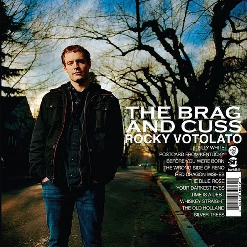 Rocky Votolato - Brag and Cuss vinyl record cover