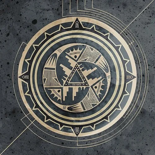 OSI - Fire Make Thunder vinyl record cover