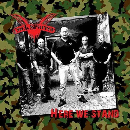 Cock Sparrer - Here We Stand vinyl record cover