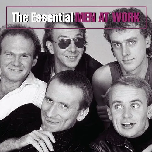 Men At Work - The Essential Men at Work vinyl record cover