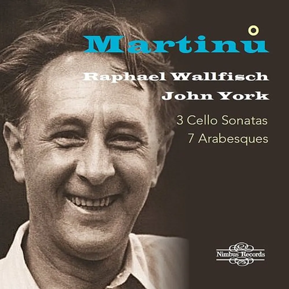 RAPHAEL WALLFISCH - 3 Cello Sonatas / 7 Arabesques