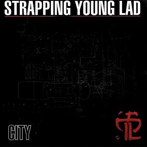 Strapping Young Lad - City vinyl record cover