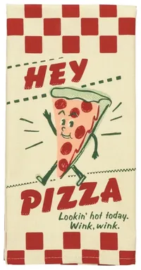 Dish Towel - Hey Pizza