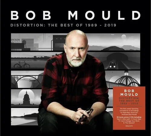 Bob Mould - Distortion: The Best Of 1989-2019 vinyl record cover