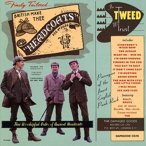 e Headcoats - In Tweed We Trust vinyl record cover