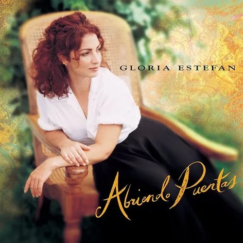 Gloria Estefan - Abriendo Puertas vinyl record cover