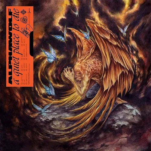 Alpha Wolf - a quiet place to die vinyl record cover