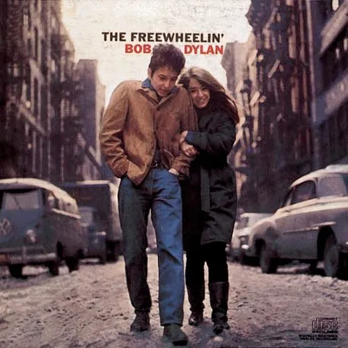 Bob Dylan - Freewheelin Bob Dylan vinyl record cover
