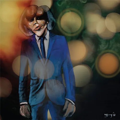 Matt Berry - The Blue Elephant vinyl record cover