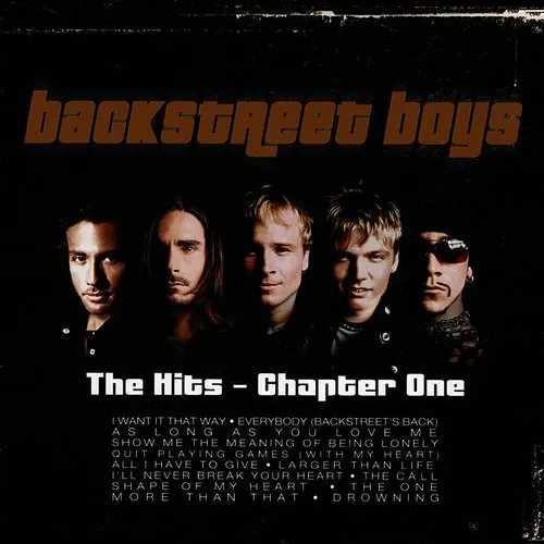 Backstreet Boys - Hits-Chapter One vinyl record cover