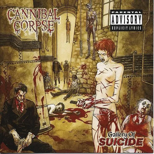 Cannibal Corpse - Gallery Of Suicide [Colored Vinyl] (Red) (Wht) (Spla)