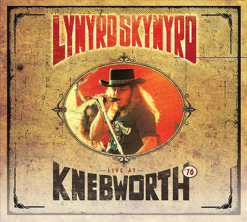 Lynyrd Skynyrd - Live At Knebworth '76 vinyl record cover