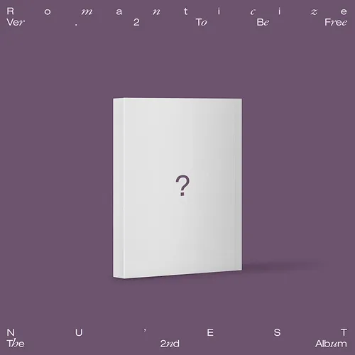 NU'EST - The 2nd Album 'Romanticize' vinyl record cover