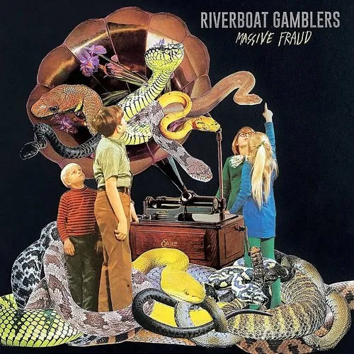 Riverboat Gamblers - Massive Fraud vinyl record cover