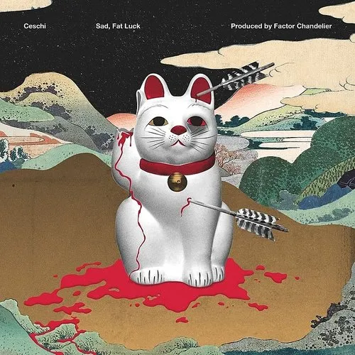 Ceschi - Sad Fat Luck vinyl record cover