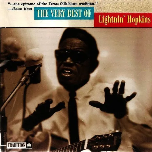 Lightnin' Hopkins - The Very Best Of Lightnin' Hopkins vinyl record cover