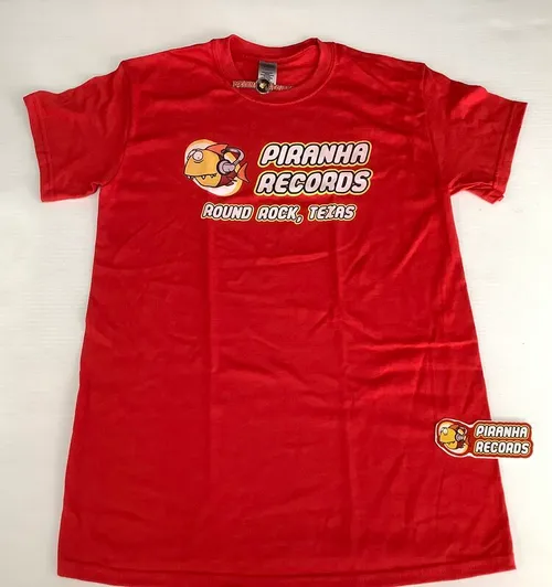 Piranha Records - Building Block Logo Shirt [Large]