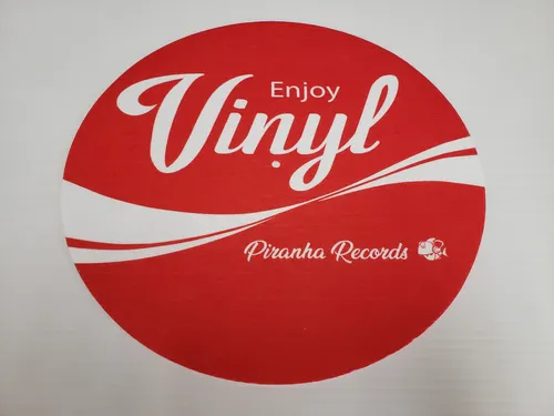 Piranha Records - Enjoy Vinyl Felt Slipmat