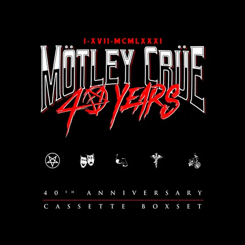 Motley Crue - 40th Anniversary Cassette Boxset (Box) [Record Store Day] [RSD Drops 2021]