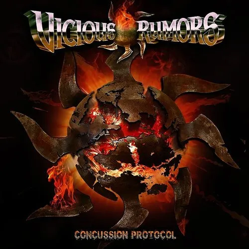 Vicious Rumors - Concussion Protocol vinyl record cover