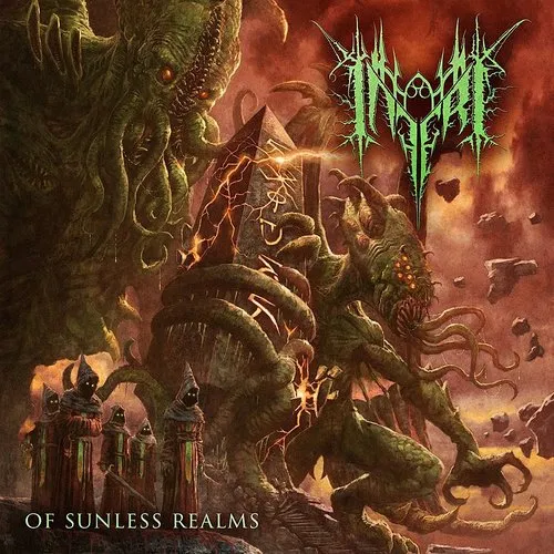 Inferi - Of Sunless Realms vinyl record cover