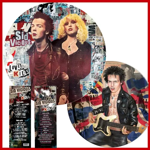 Sid Vicious - Love Kills vinyl record cover
