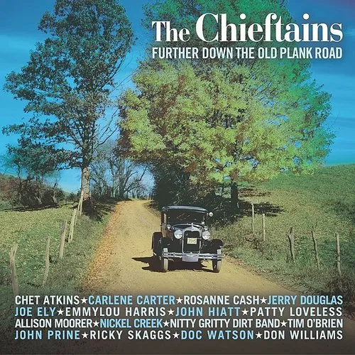The Chieftains - Further Down The Old Plank Road vinyl record cover