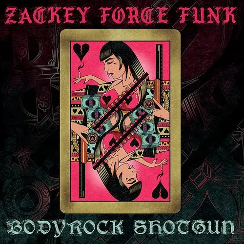 Zackey Force Funk - Bodyrock Shotgun vinyl record cover
