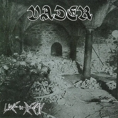 Vader - Live in Decay vinyl record cover
