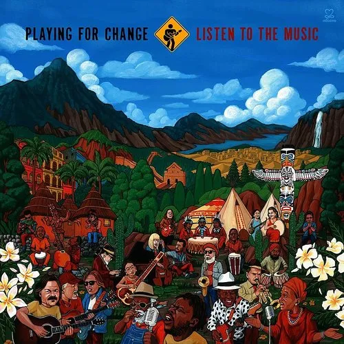 Playing For Change - Listen To The Music vinyl record cover