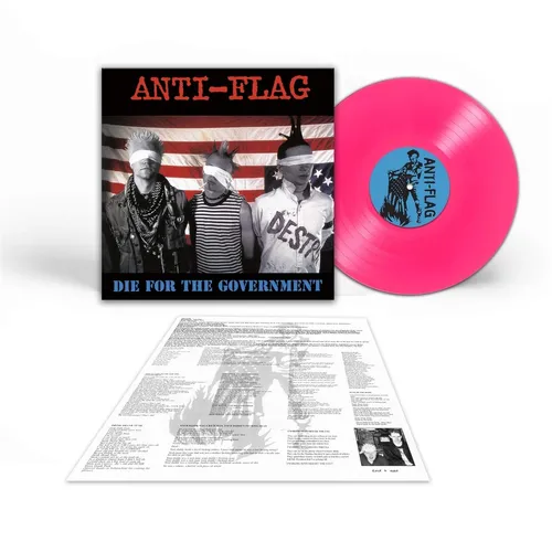 Anti-Flag - Die For The Government [Limited Edition Semi-Transparent Neon Pink LP]