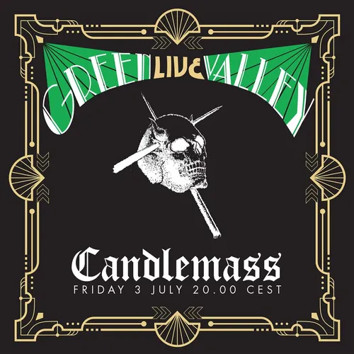 Candlemass - Green Valley 'live' vinyl record cover