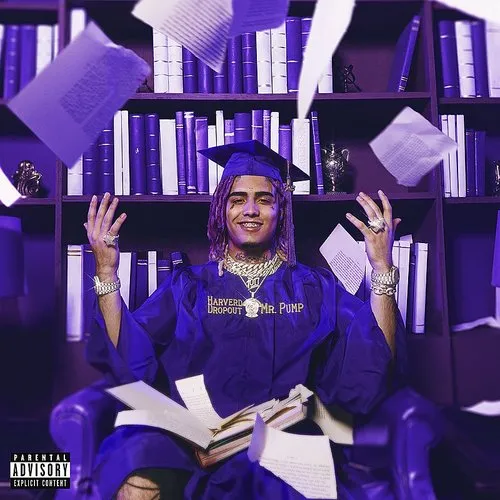 Lil Pump - Harverd Dropout vinyl record cover